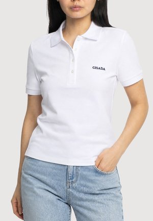 Gisada, Poloshirt - white