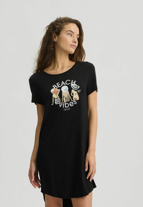 WITH PRINT - Jerseykleid
