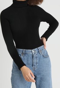 Topshop Strickpullover - black