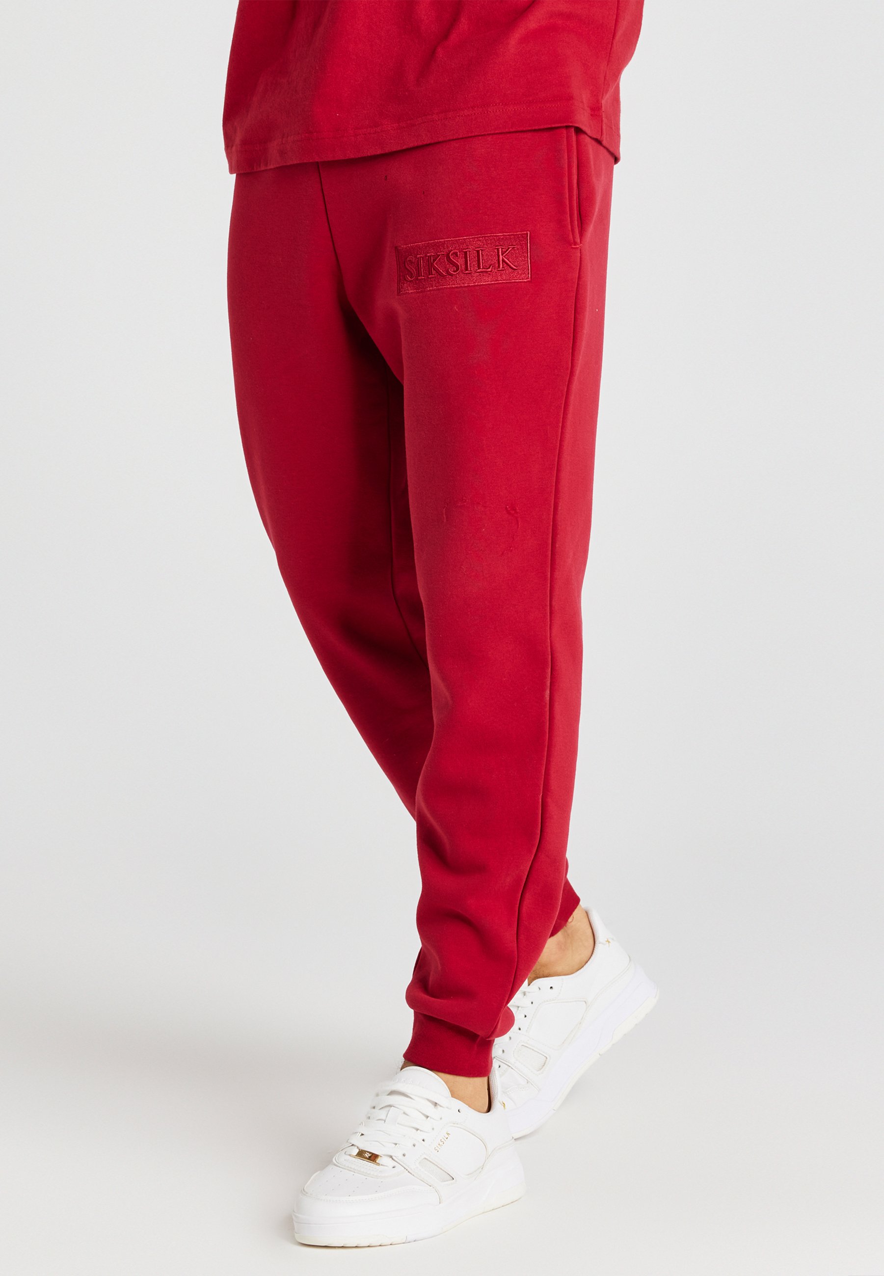 SIKSILK Pantalones deportivos - red/rojo - Zalando.es
