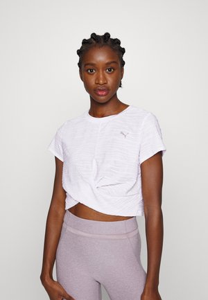 STUDIO SKIMMER TEE - Sports T-shirt - lavender fog