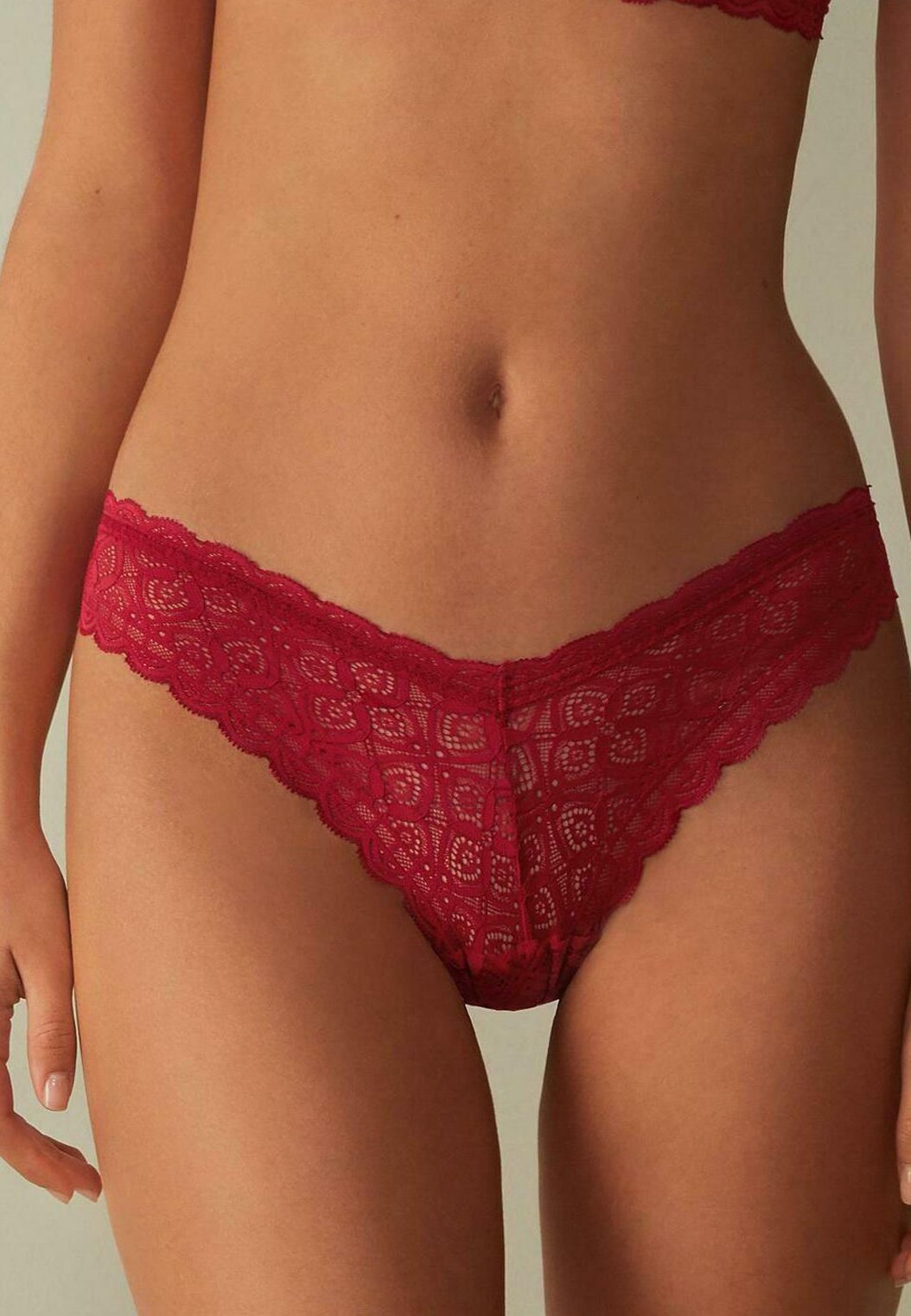 Intimissimi Tanga - rot red/rojo - Zalando.es