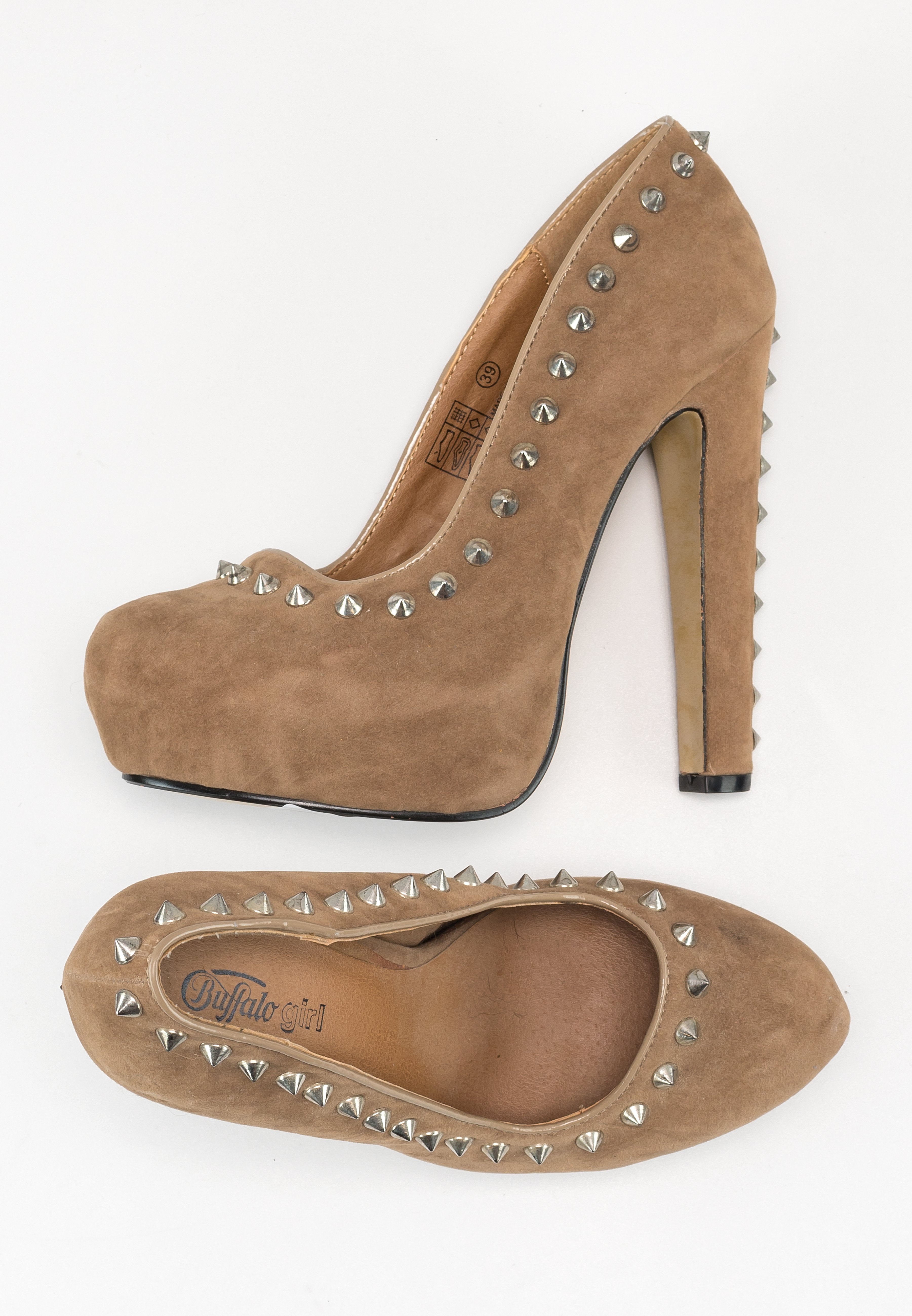 Buffalo High heels - brown - (Pre-owned 
