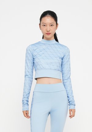 MOCK DEBBY CROP  - T-shirt à manches longues - arctic sky