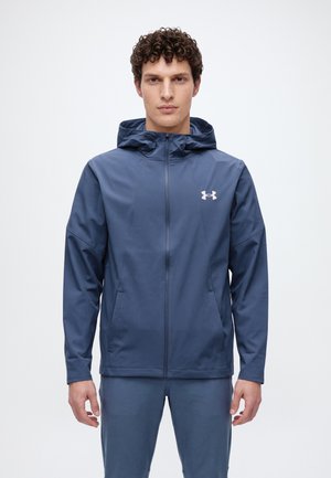 Under Armour, TECH UTILITY WOVEN - Ветровка - downpour gray/white