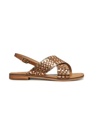 D MADDALUSIAC - Sandalias - camel bronze
