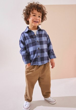 Next Košeľa - blue navy check shirt