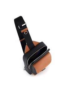 Le Tanneur MAURICE - Borsa a tracolla - noir tan