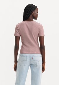 Levi's® MUSE TEE - Osnovna majica kratkih rukava - vanilla stripe sundried tomato