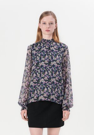 VIFALIA HIGH NECK  - Blouse - navy blazer