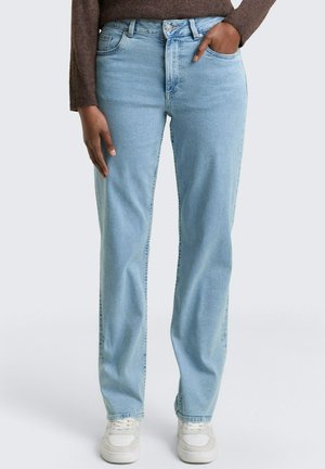 ELLA - Jean droit - light stone blue denim