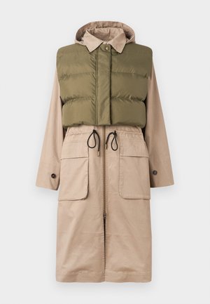 H2O Fagerholt SHERLOCK - Jachetă parka - sand/dark green moss