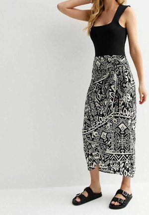 New Look Jupe trapèze - black