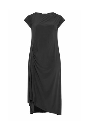 Yours Clothing, PLUS SIZE MAXI DRESSES. - Galajurk - black