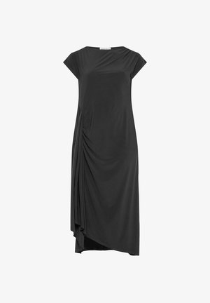 Yours Clothing, PLUS SIZE MAXI DRESSES. - Galajurk - black