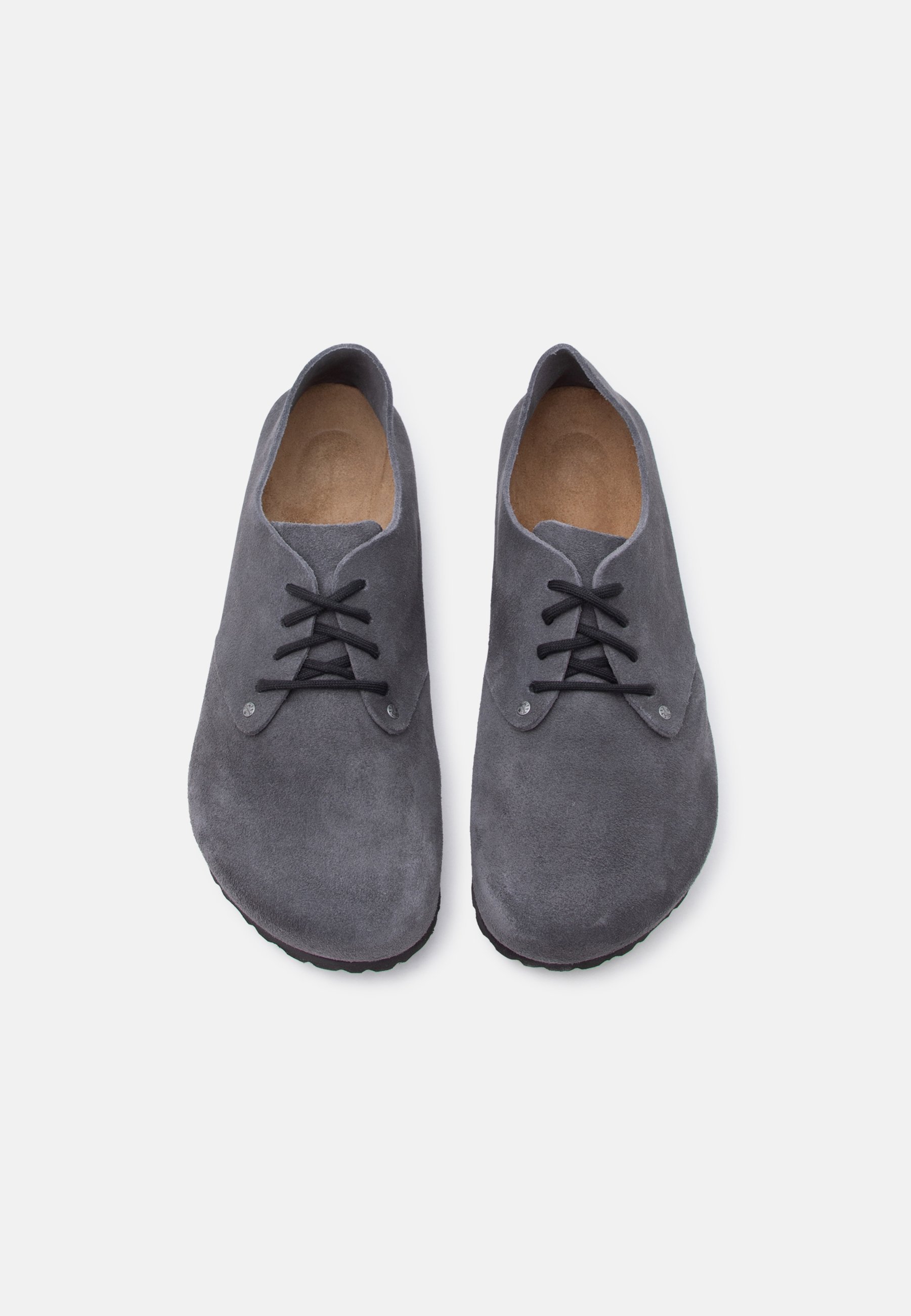 Birkenstock MAINE REGULAR UNISEX - Casual lace-ups - charcoal/grey