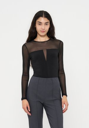 Even&Odd, BODYSUIT - T-shirt à manches longues - black