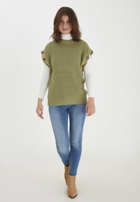 b.young Pullover - oil green