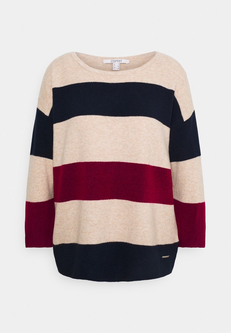 Esprit Stickad tröja - sand