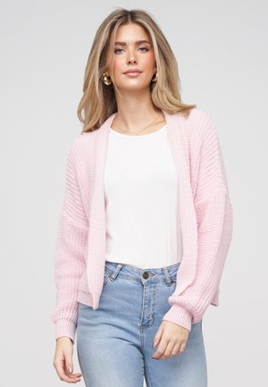 OPEN OVERSIZED  - Chaqueta de punto - rose