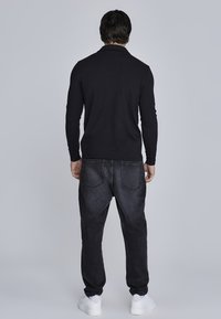 SIKSILK Top dugih rukava - black