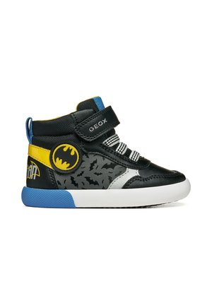 Geox, B GISLI BOY - Scarpe primi passi - black yellow