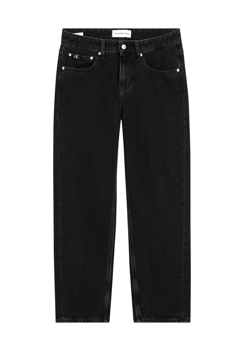 Calvin Klein Jeans Straight leg jeans zwart denim/blackdenim