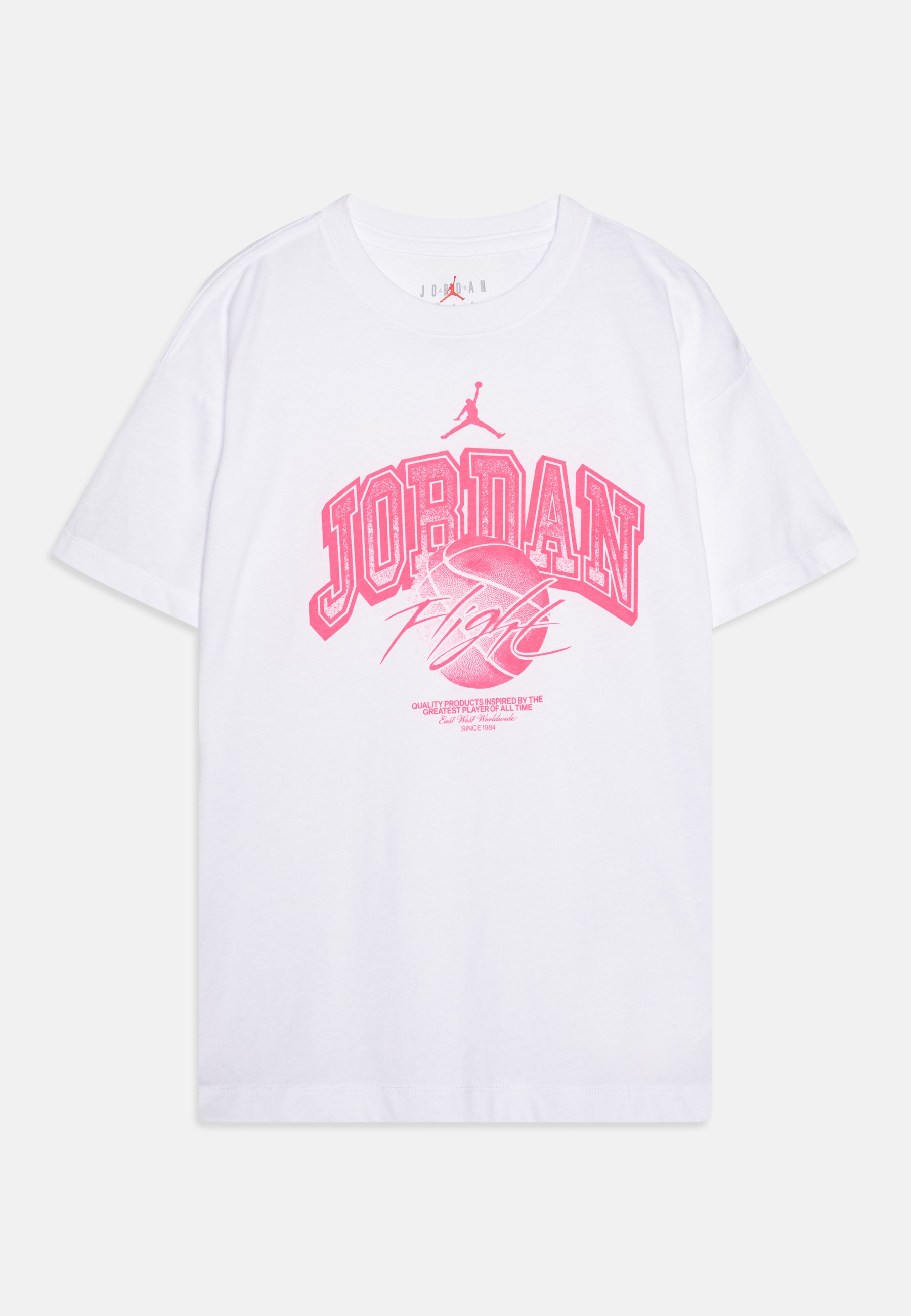 Jordan JORDAN FLIGHT TEAM TEE Camiseta estampada white/blanco