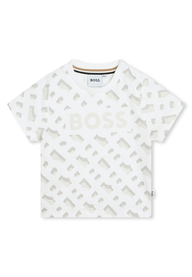 BOSS Kidswear T-shirt print wit BOSS Kidswear T-shirt print wit