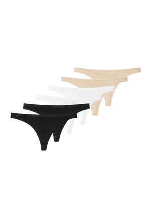 6ER PACK STRING - String - schwarz weiß sand