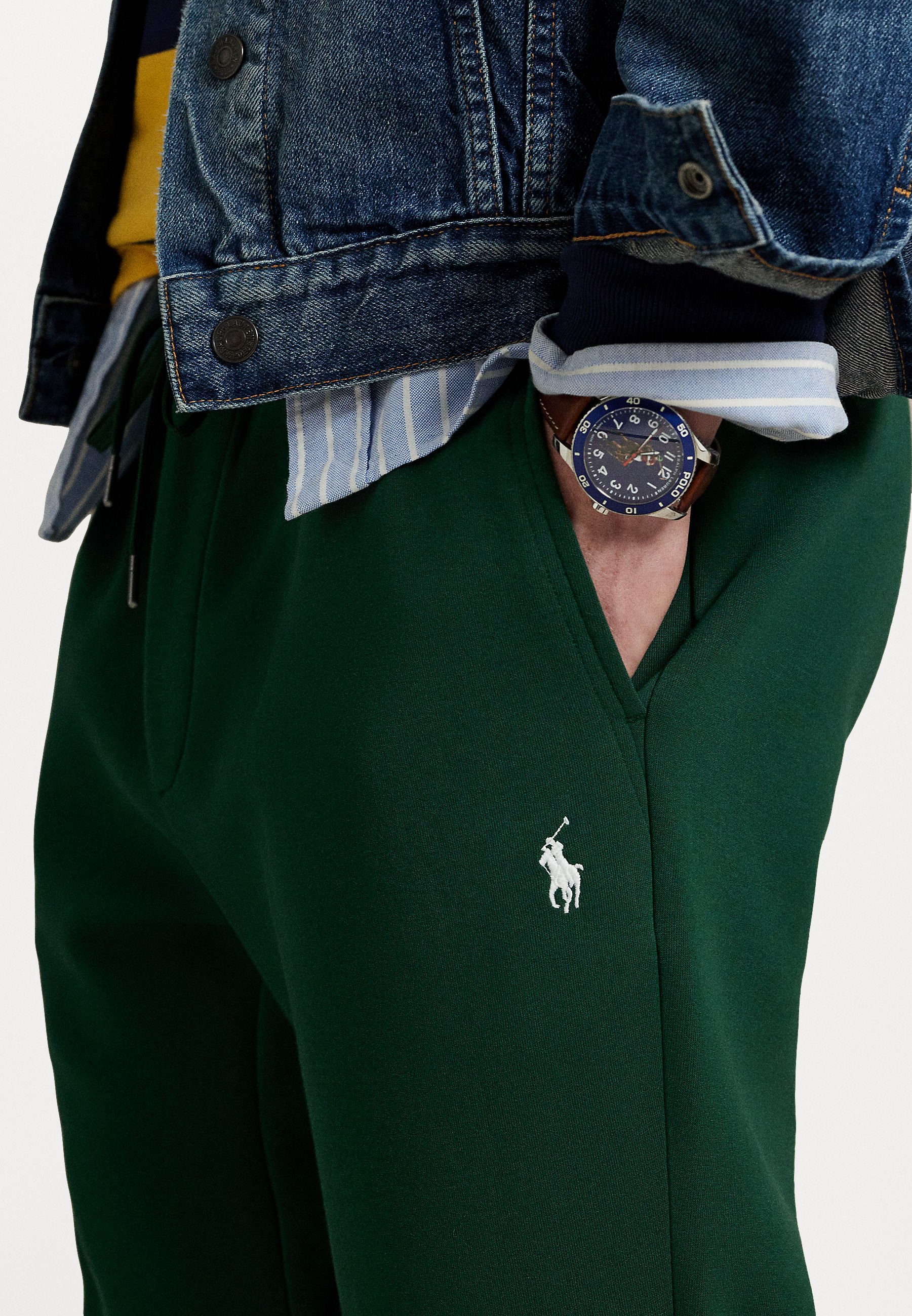 Polo Ralph Lauren JOGGER PANT - Tracksuit bottoms - vintage pine