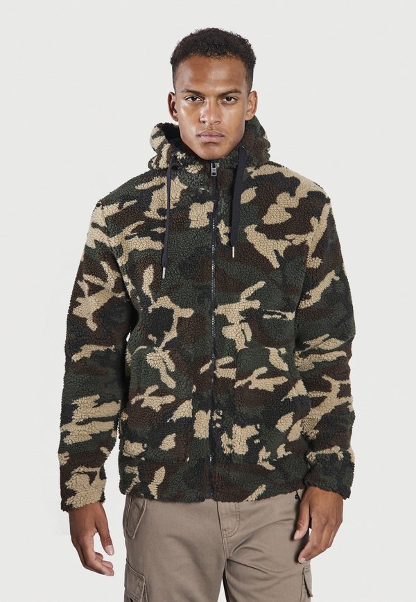 MAXIM - Fleecejacke - army camo