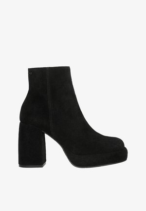 Wojas, Bottines à plateau - black