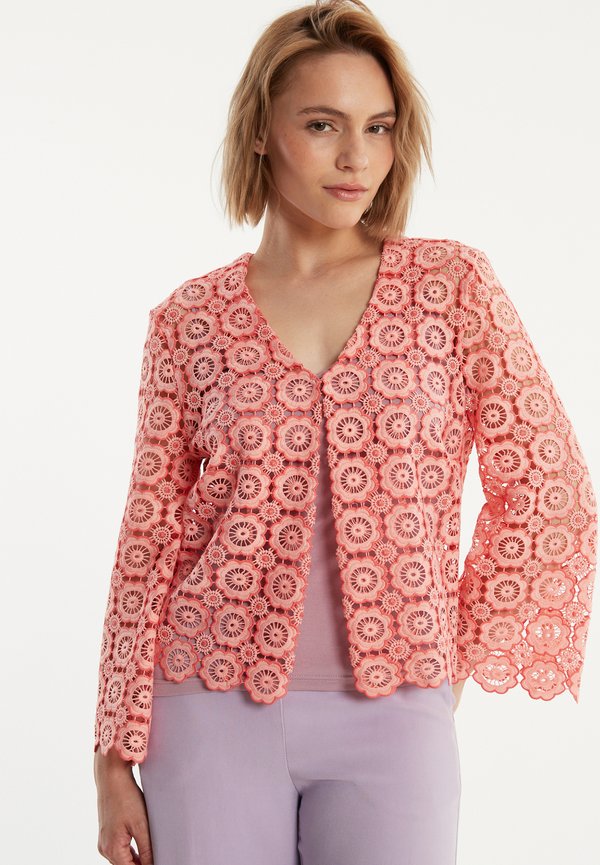 Strickjacke - rosa