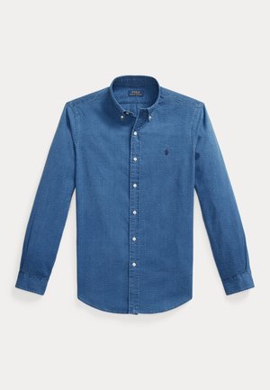 Polo Ralph Lauren, CUSTOM FIT SEERSUCKER SHIRT - Camicia - dark indigo
