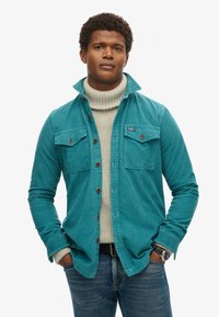 Superdry & Co VINTAGE - Skjorter - hydro dark turquoise