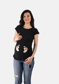 M.M.C. Print T-shirt - schwarz