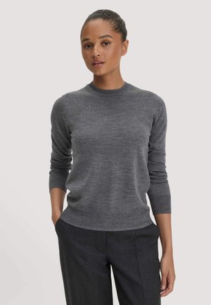 hessnatur, HESSNATUR - Strickpullover - grau