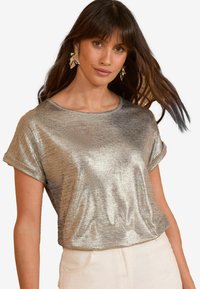 REGULAR FIT  - Camicetta - gold metallic