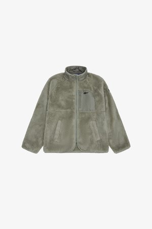Reebok, DOUBLE MONKEY FLEECE - Fleecejacke - sage