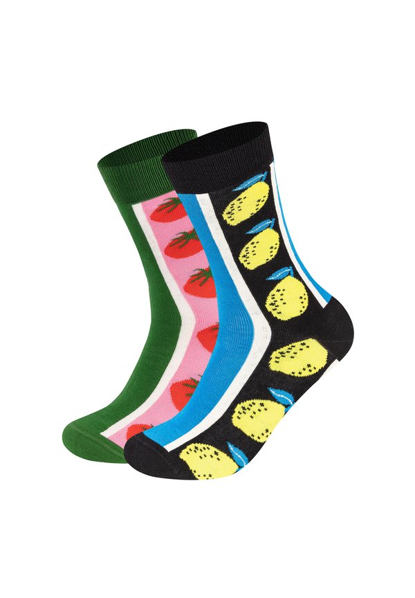 2-PACK TOMATO-LEMON  - Socken