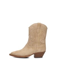 Alpe Cowboy/biker ankle boot - beige