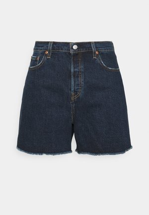 501 ORIGINAL - Shorts di jeans - dark blue denim