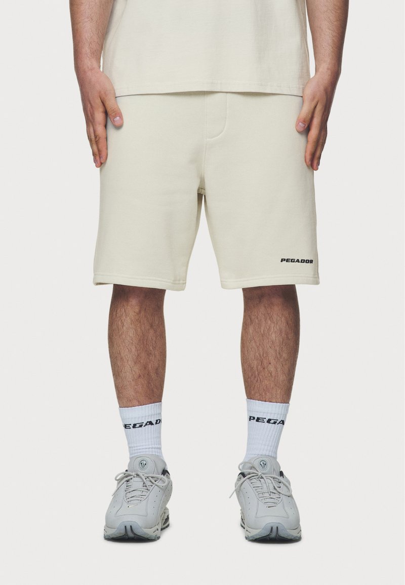 Pegador LOGO - Šorti - washed salty cream