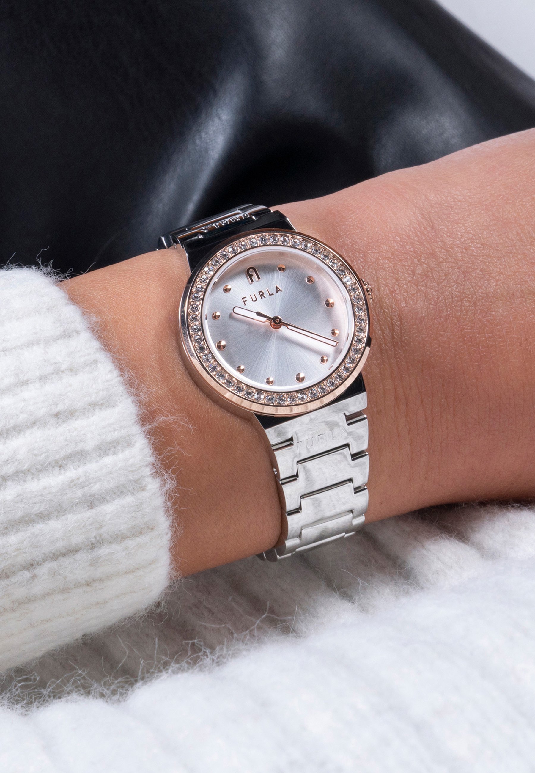 Furla FURLA TORTONA - Watch - silver tone/silver-coloured 