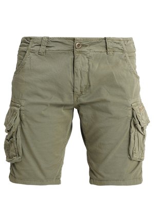 Alpha Industries, CREW SHORT - Cargo trousers - light olive