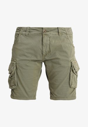 Alpha Industries, CREW SHORT - Cargo trousers - light olive