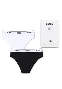 BOSS Kidswear JUNIOR 2 PACK - Hlačke - black/white