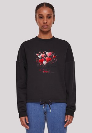 HERZBAUM BE MINE! - Sweatshirt - schwarz