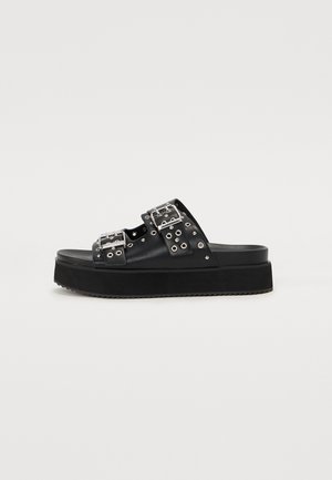 JENNI - Papuci de casă - black